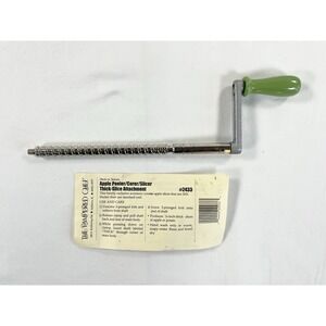 Pampered Chef Apple Peeler Corer Slicer Thick Slice Attachment #2433 Kitchen